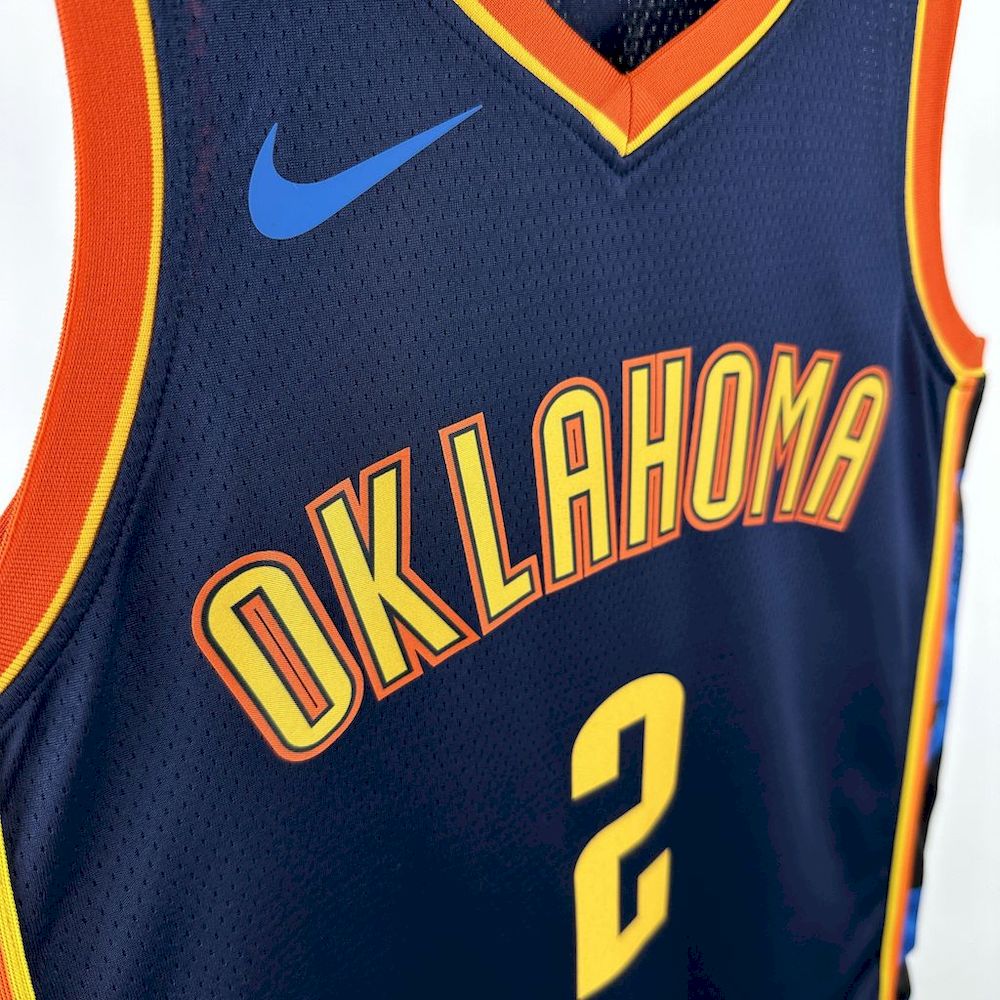 Oklahoma City Thunder 2024/25 City Edition GILGEOUS ALEXANDER#2