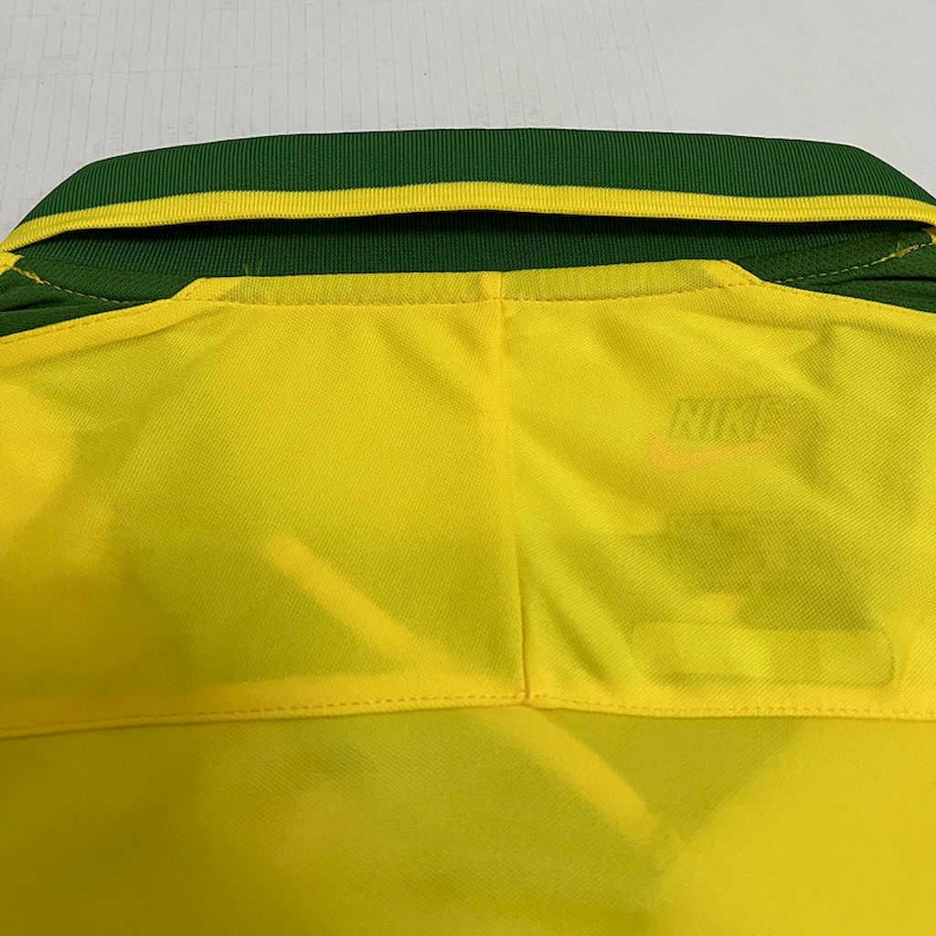 Camisa retrô do Brasil 1997