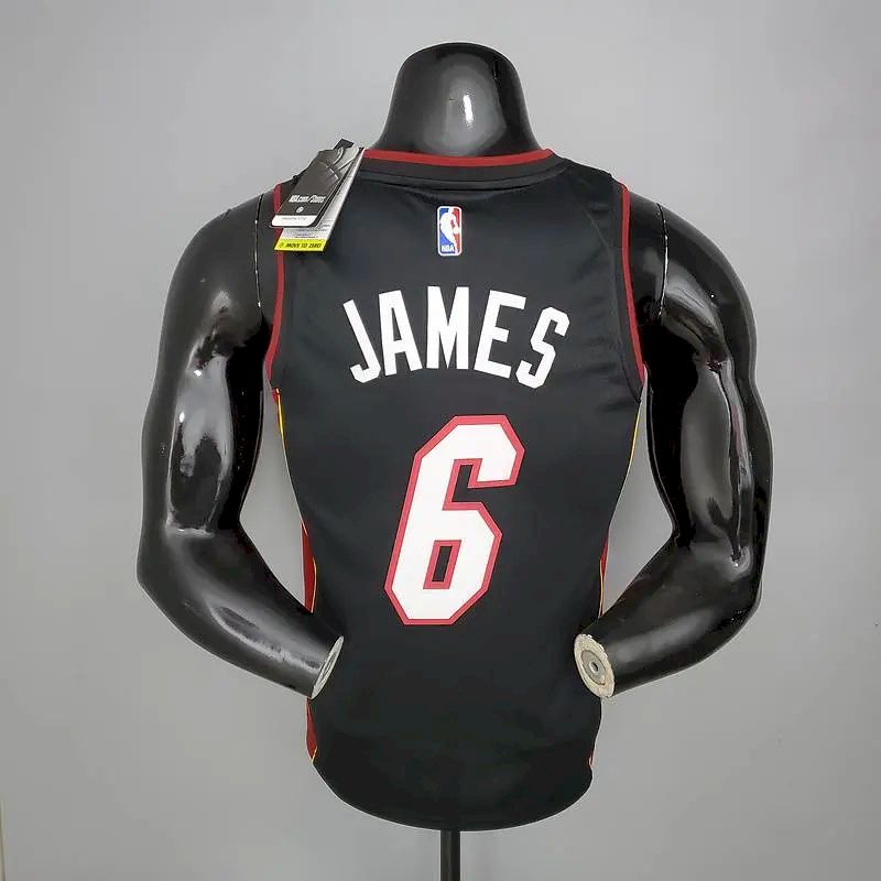 Men’s LeBron James 2020-21 Black Swingman Player Version Jersey – Icon Edition