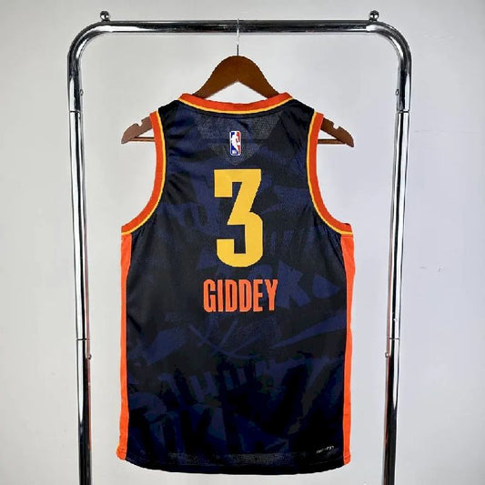 Oklahoma City Thunder 2024/25 Edição da Cidade GIDDEY#3