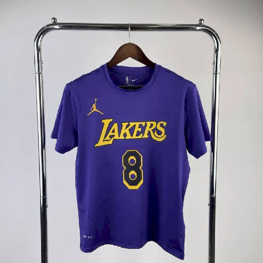 Camiseta masculina roxa do time Kobe Bryant