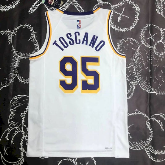 Camisa masculina branca Toscano-Anderson Team – Edição de 75º aniversário