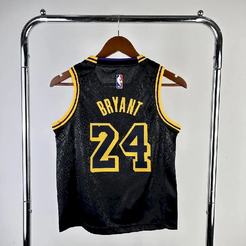 Youth Kobe Bryant Black Team Jersey