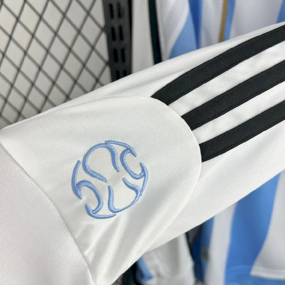 Argentina 2006/07 Home Long Sleeves Retro Jersey