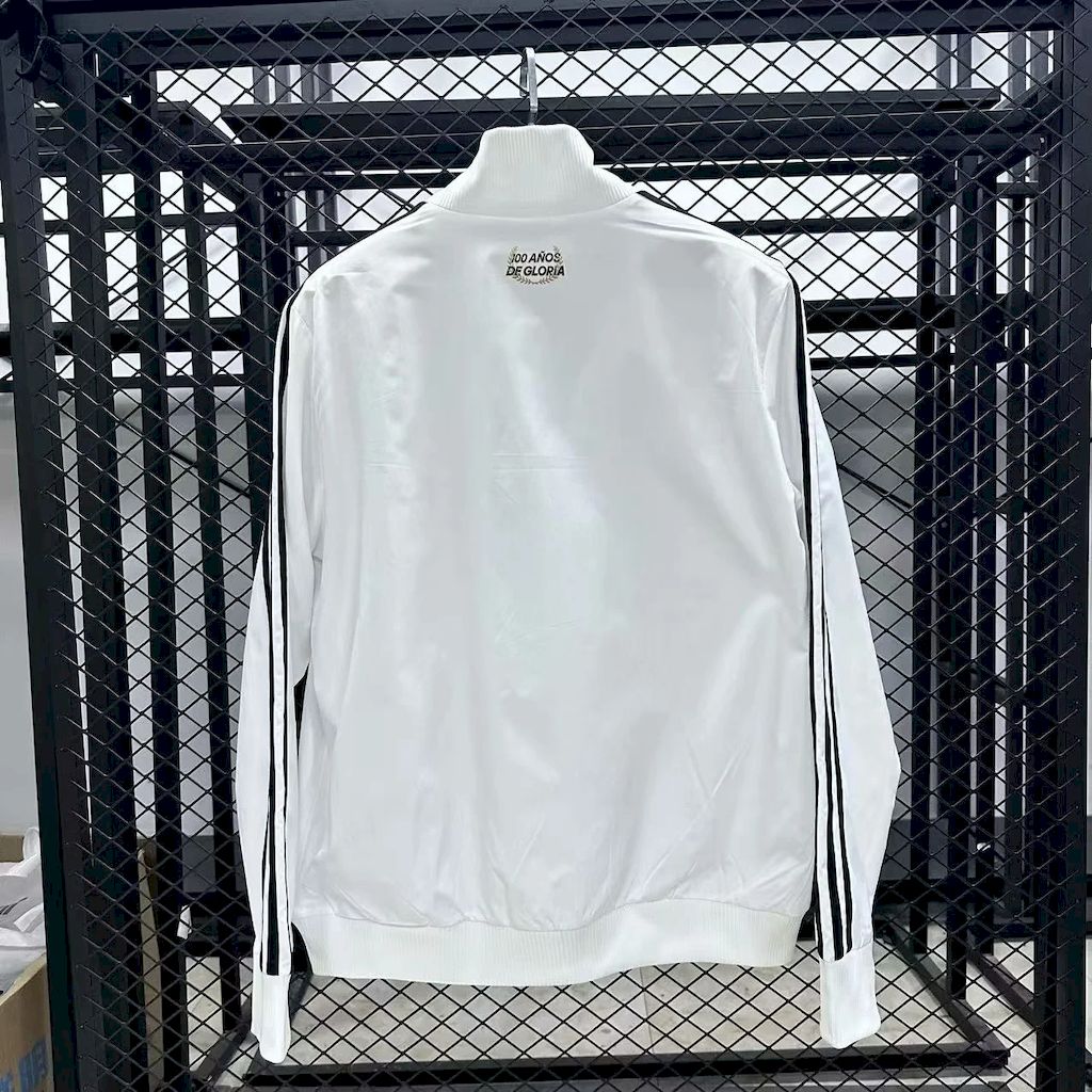 Colo Colo 2025/26 Anniversary White Windbreaker