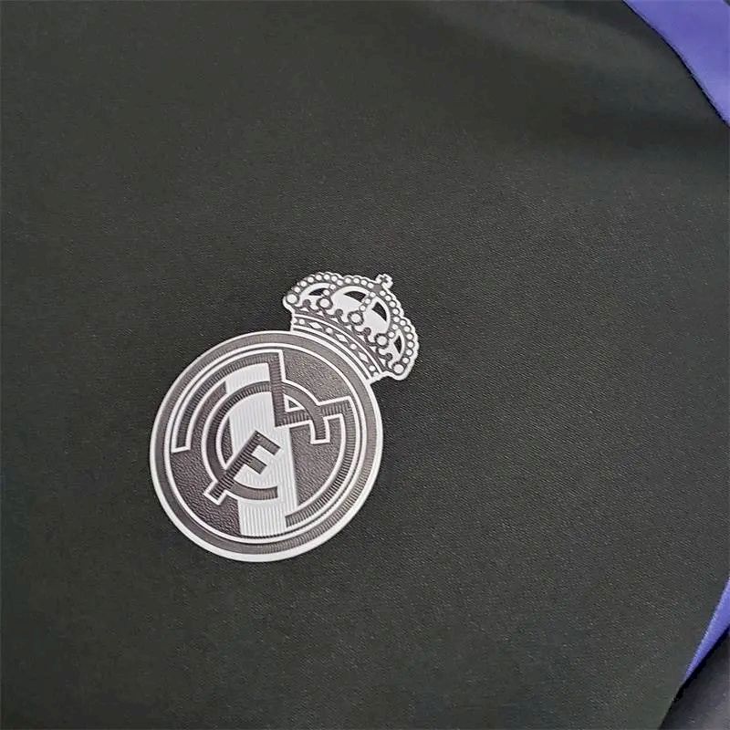 Camisa retrô manga longa do Real Madrid 2015/16 Third