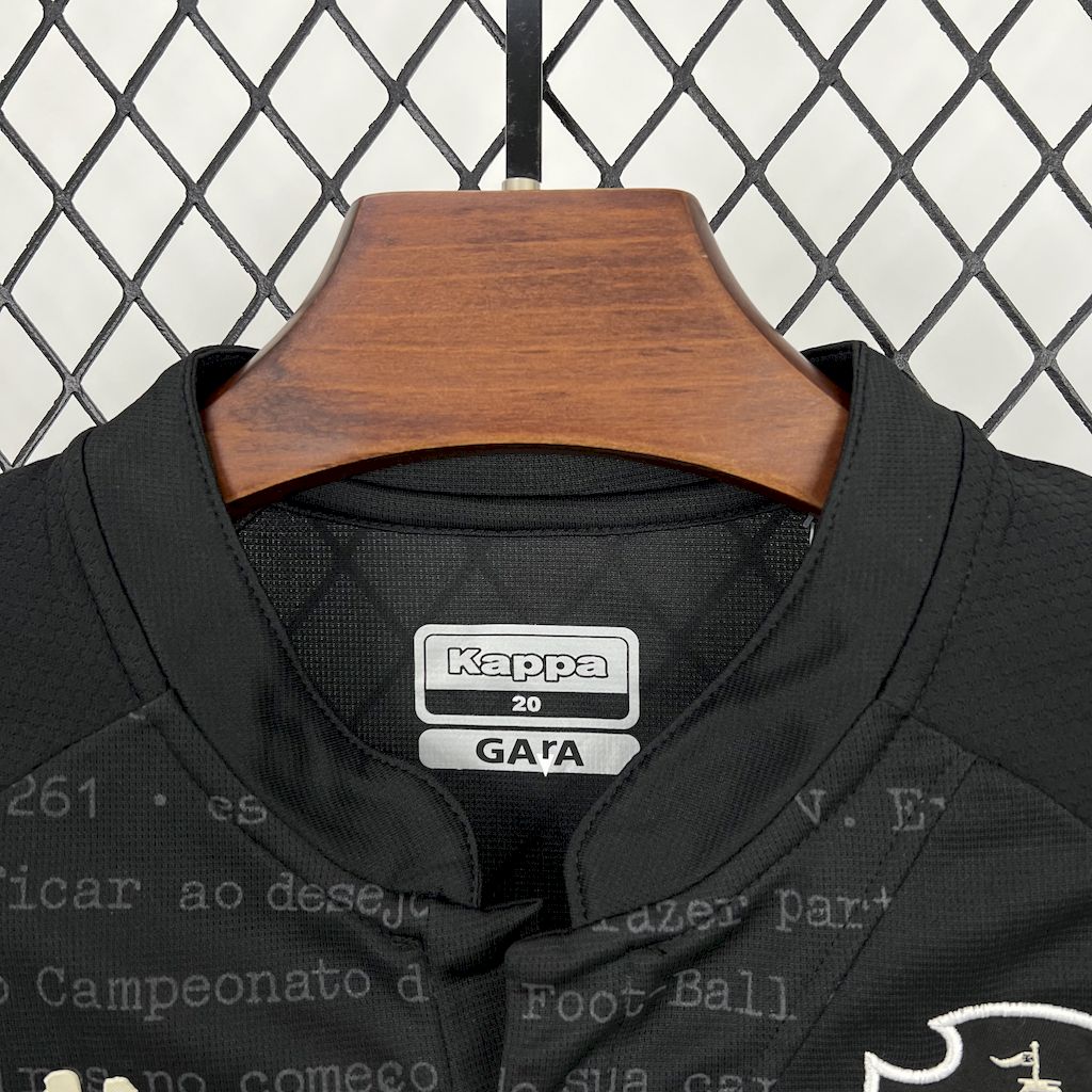 Vasco da Gama 2024/25 Black Kids Kit
