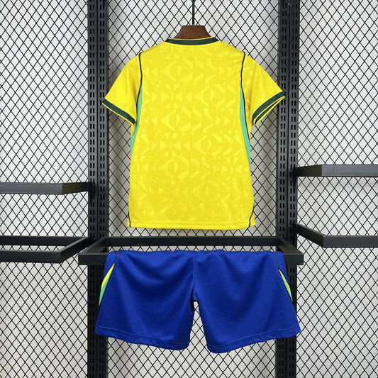 Kids Brazil 2026 World Cup Home Kit