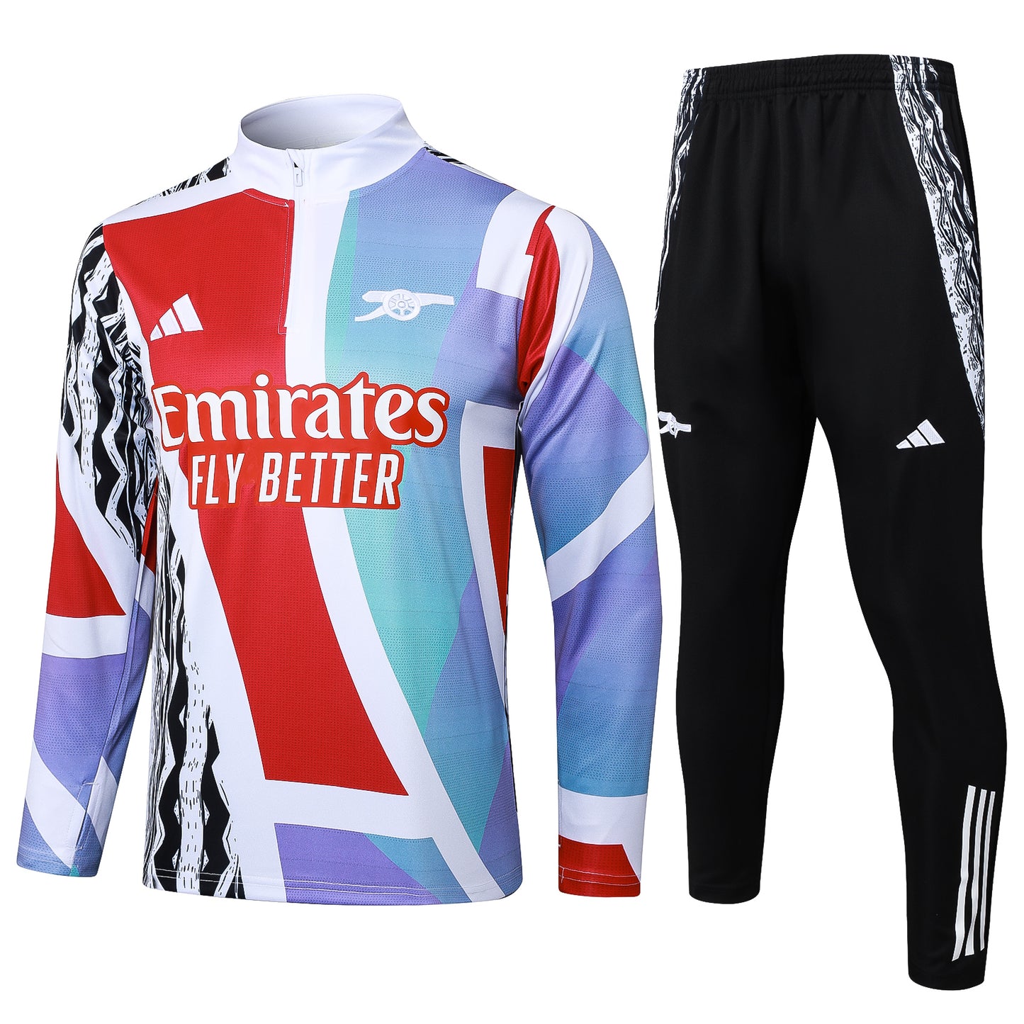 Arsenal 2024/25 Half-Zip Adult Sweater+Pant 815