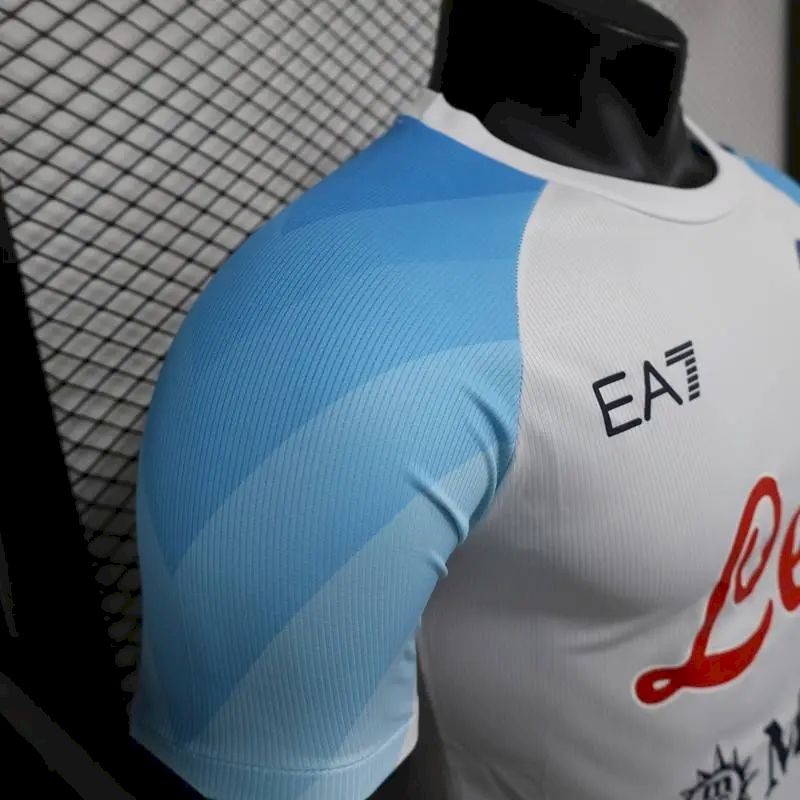 Napoli 2023/24 Champion Edition Jersey Player Version White 2