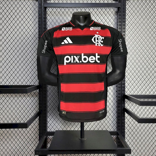 Camisa titular do Flamengo 2025/26 versão jogador