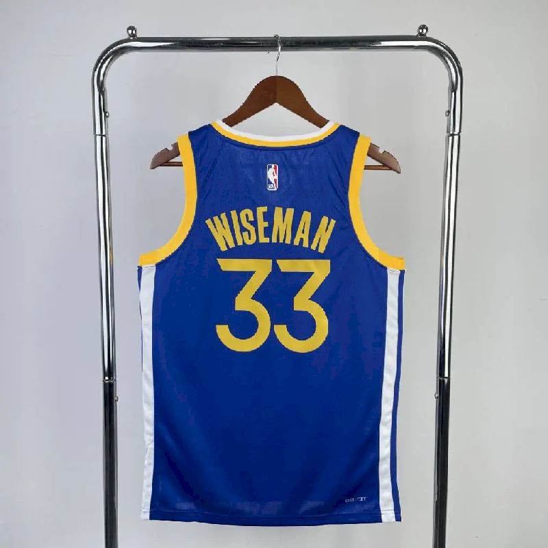 Men’s James Wiseman Blue Away Team Jersey