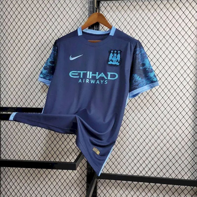 Camisa retrô reserva do Manchester City 2015/16