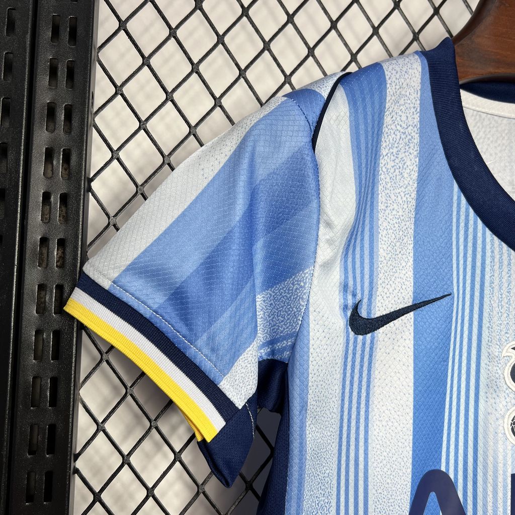 Kit reserva infantil do Tottenham Hotspur 2024/25