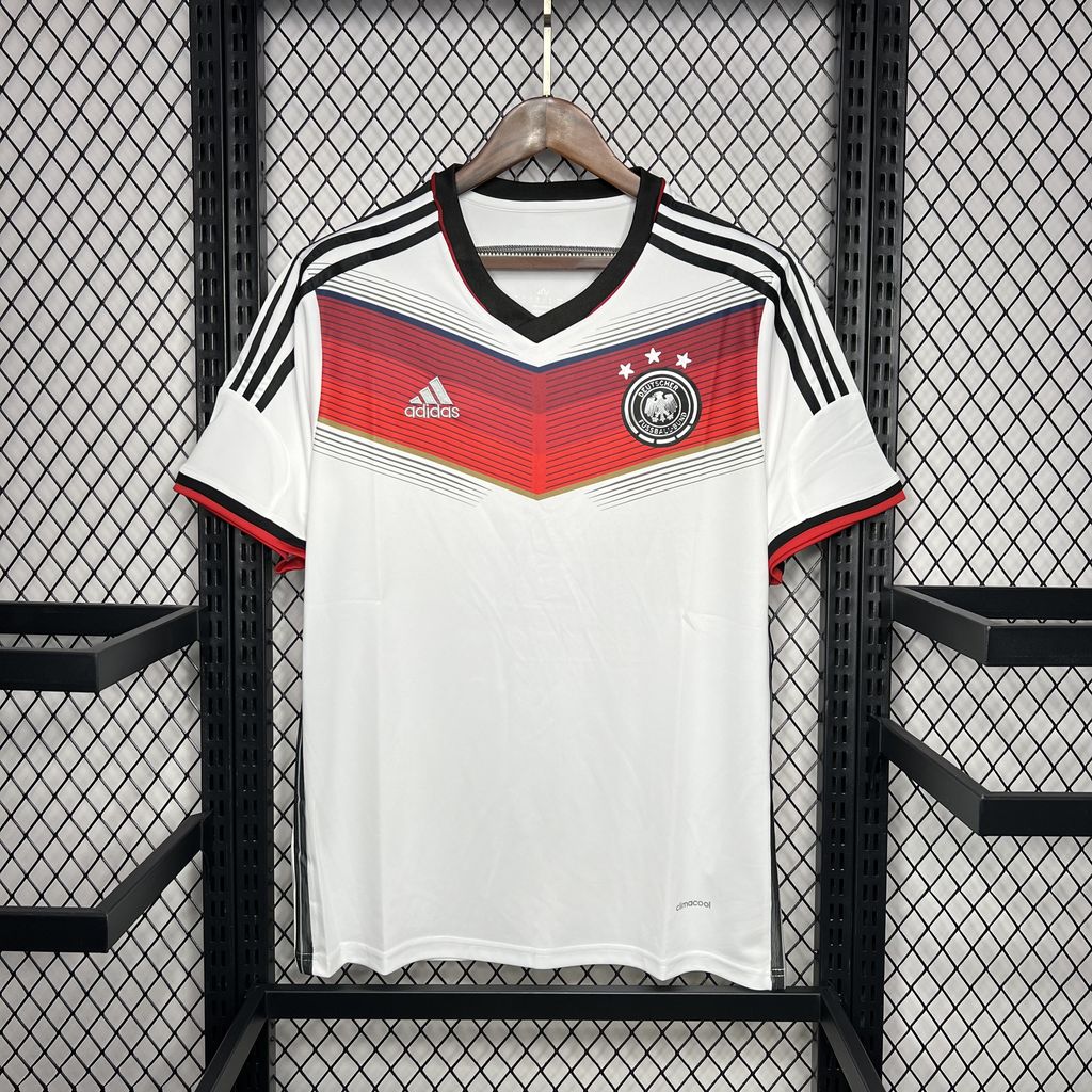 Camisa retrô da Alemanha 2014