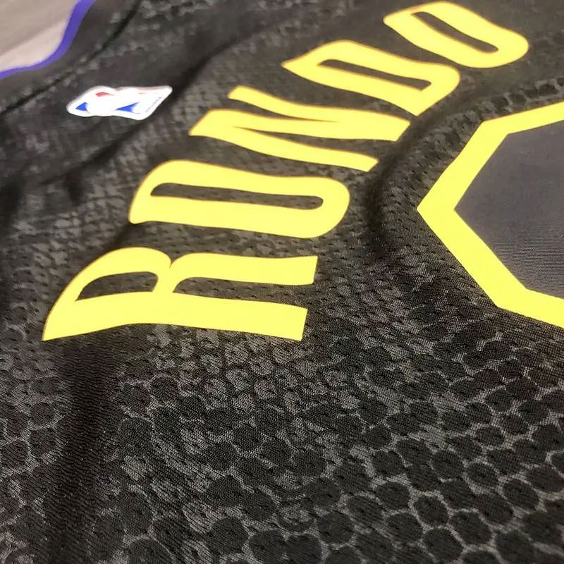 Rajon Rondo Black Mamba Men’s Player Version Jersey