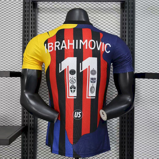 AC Milan 2025/26 Ibrahimovic Special Edition Jersey Player Version