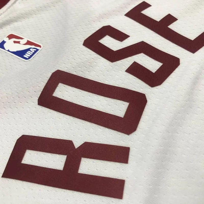 Camisa Derrick Rose Branca Masculina - Edição Associação