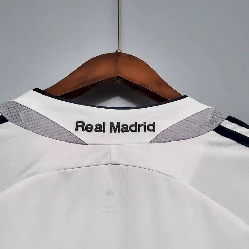 Camisa retrô de mangas compridas do Real Madrid 2006/07 Home