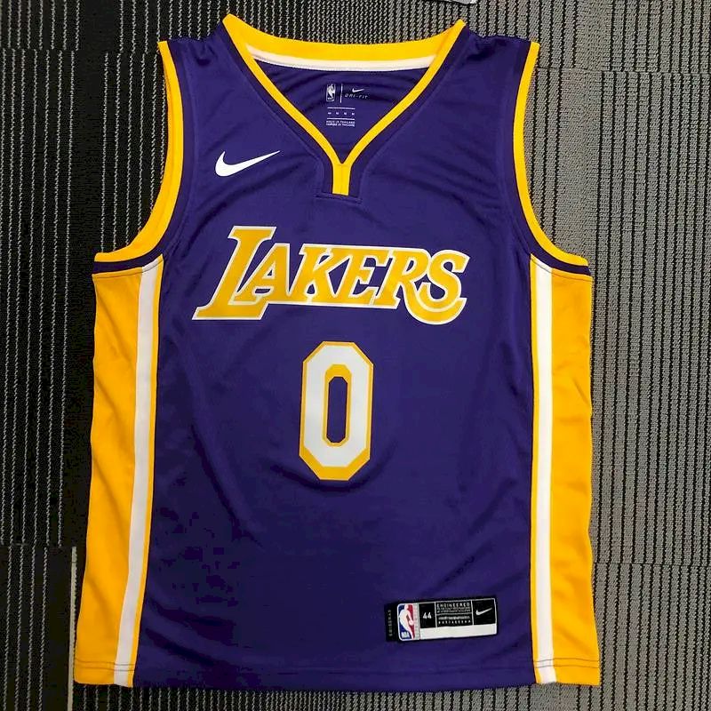 Russell Westbrook Men’s Purple Swingman Team Jersey – Retro Classic Edition