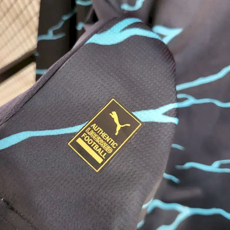 Camisa Manchester City Third 2023/24 de mangas compridas