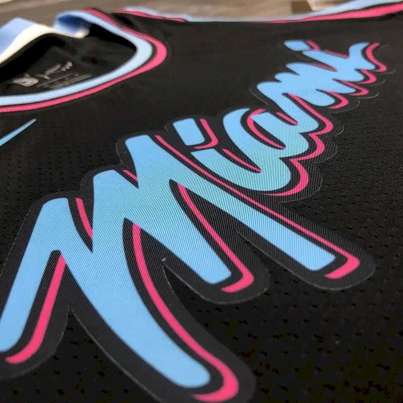 Camisa Masculina Bam Adebayo 2020-21 Preta Swingman Versão Jogador – Edição Cidade