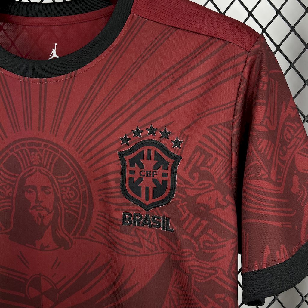 Brazil 2025/26 Jordan Maroon Special Edition Jersey