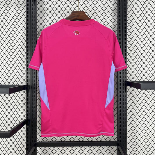 Camisa de goleiro rosa Flamengo 2025/26