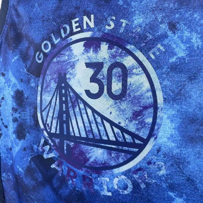 Camisa azul masculina Stephen Curry 2024