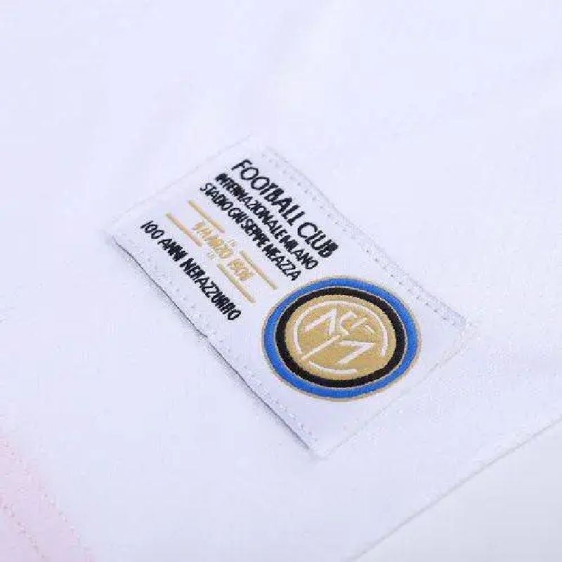 Camisa retrô reserva do Inter de Milão 2007/08 comemorativa do 100º aniversário