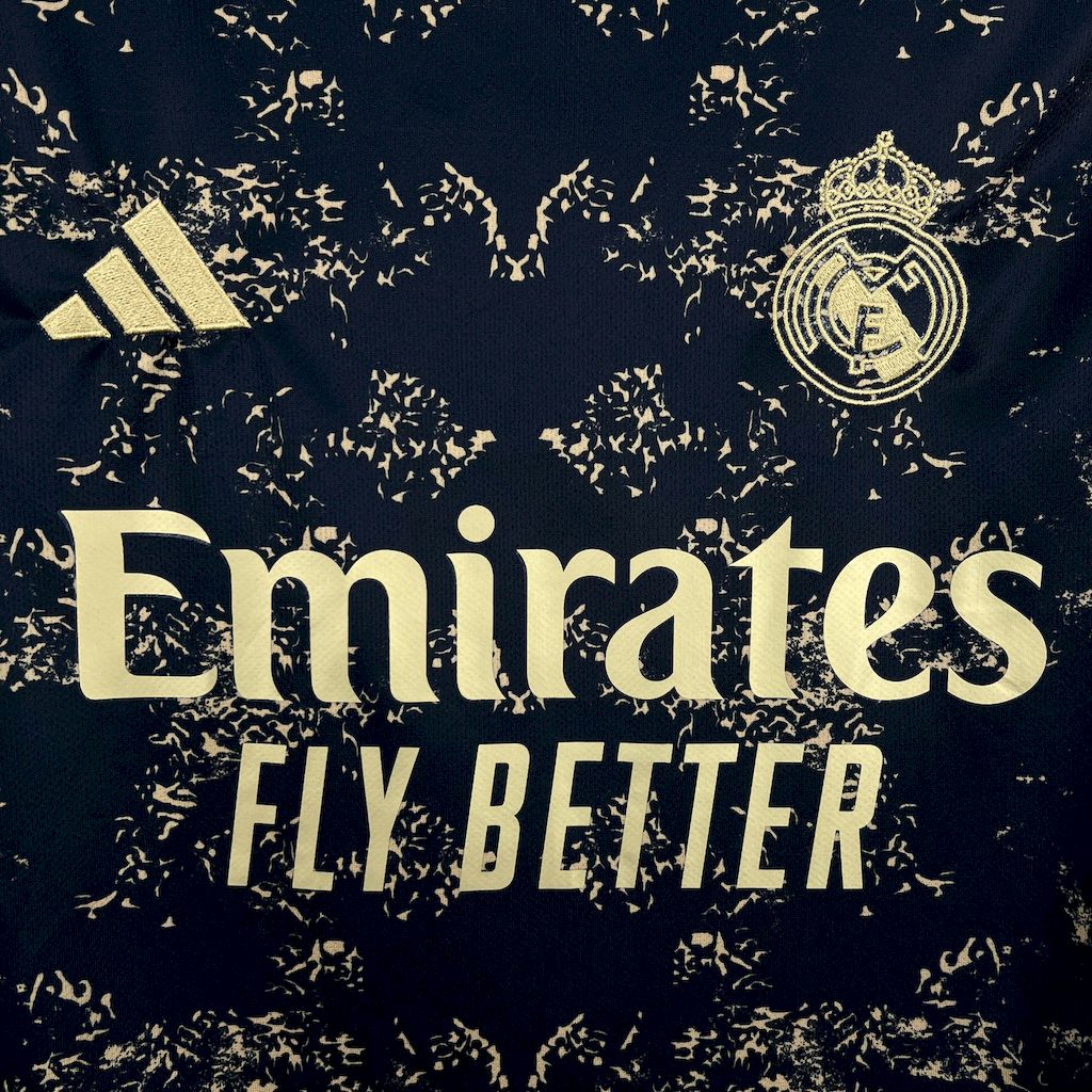 Real Madrid 2024/25 Special Edition Black Jersey 4