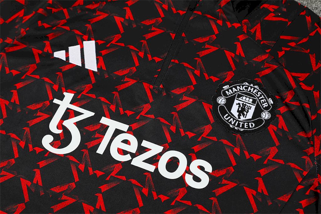 Suéter e calça adulto Manchester United 2024/25 com zíper 14001