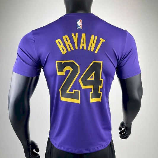 Camiseta masculina roxa do time Kobe Bryant