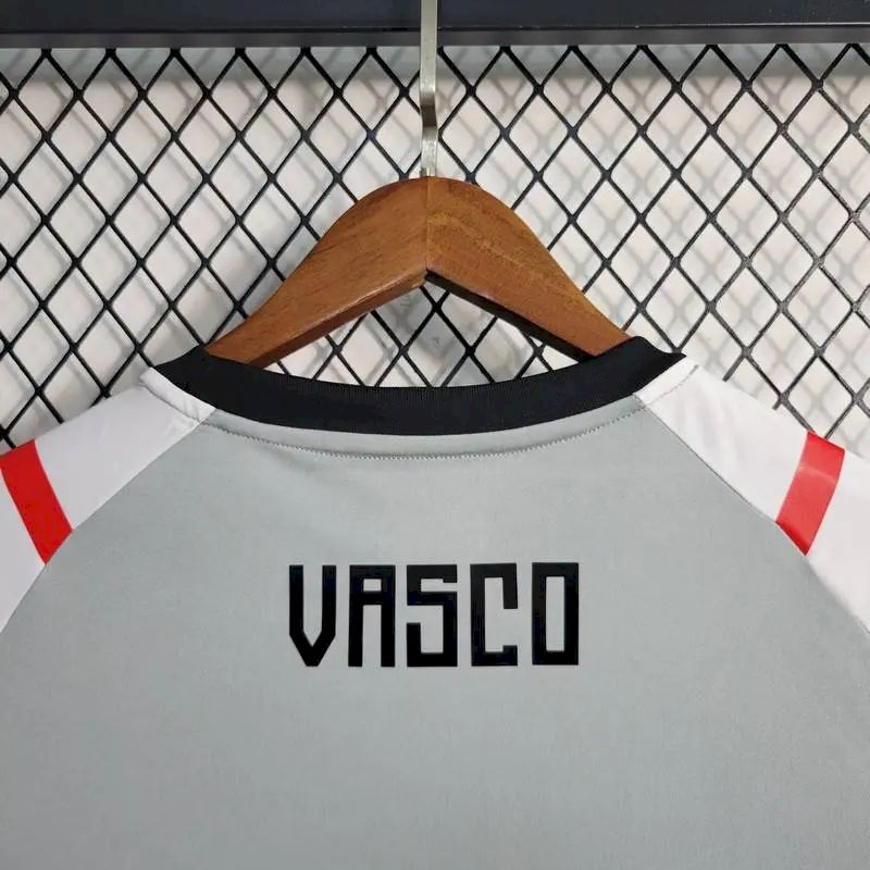 Camisa Treino Pré-Jogo Vasco da Gama 2023/24 Cinza