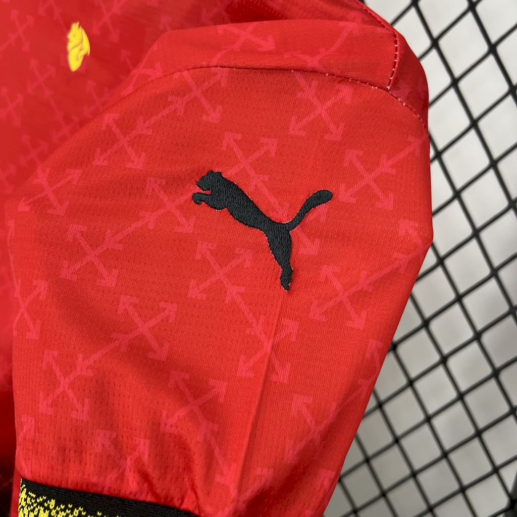 Ac Milan 2025/26 Co Branded Red Edition Kids Kit