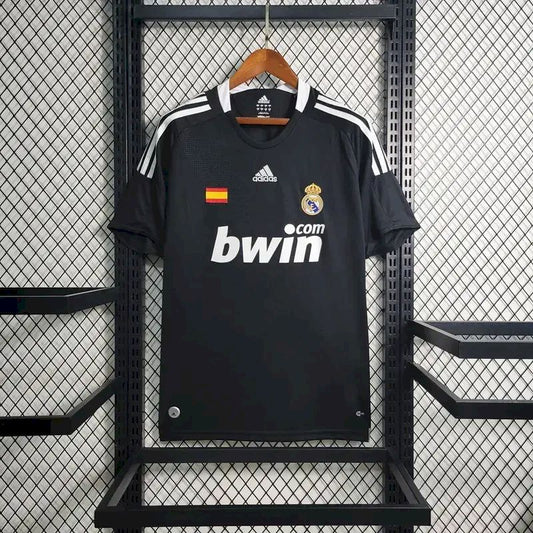 Camisa reserva retrô do Real Madrid 2008/09