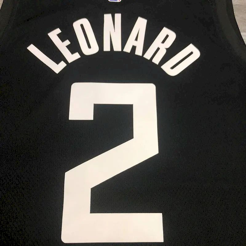 Kawhi Leonard Men’s Black Player Version Jersey – City Edition