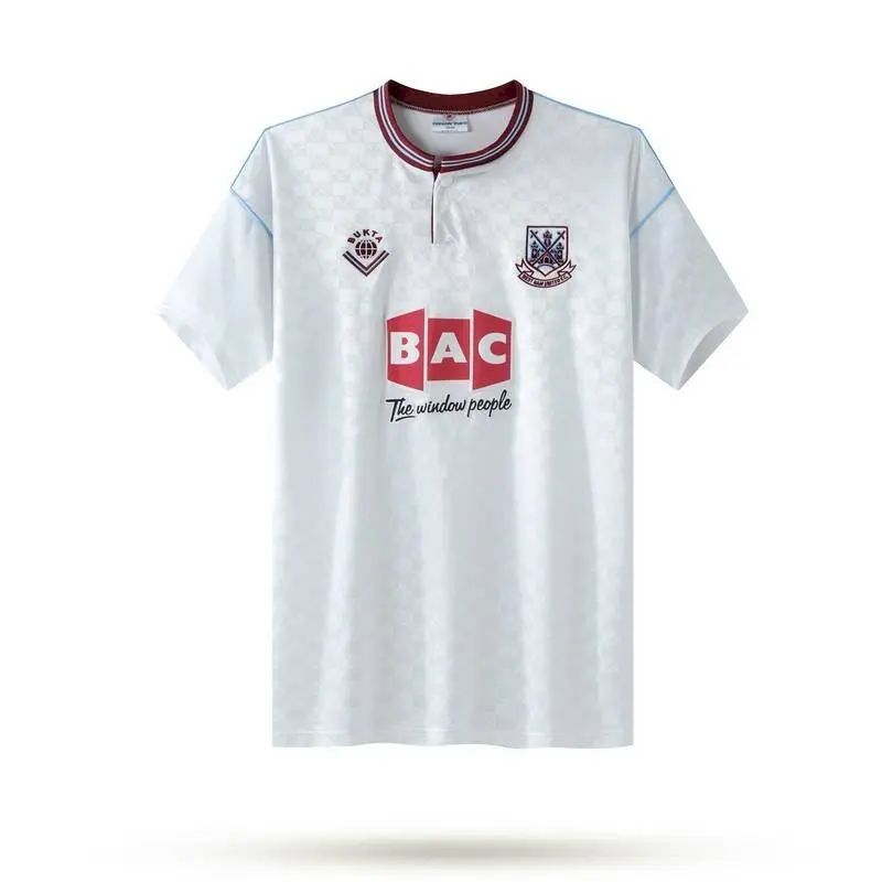 Camisa retrô reserva do West Ham United 1989/90