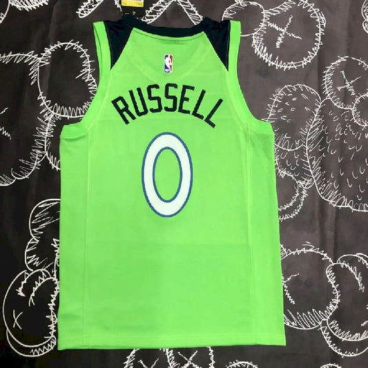 Camisa masculina D'Angelo Russell Green Team – Edição Statement