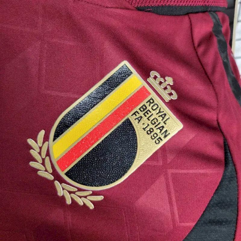 Belgium 2024/25 Euro Home Jersey Player Version