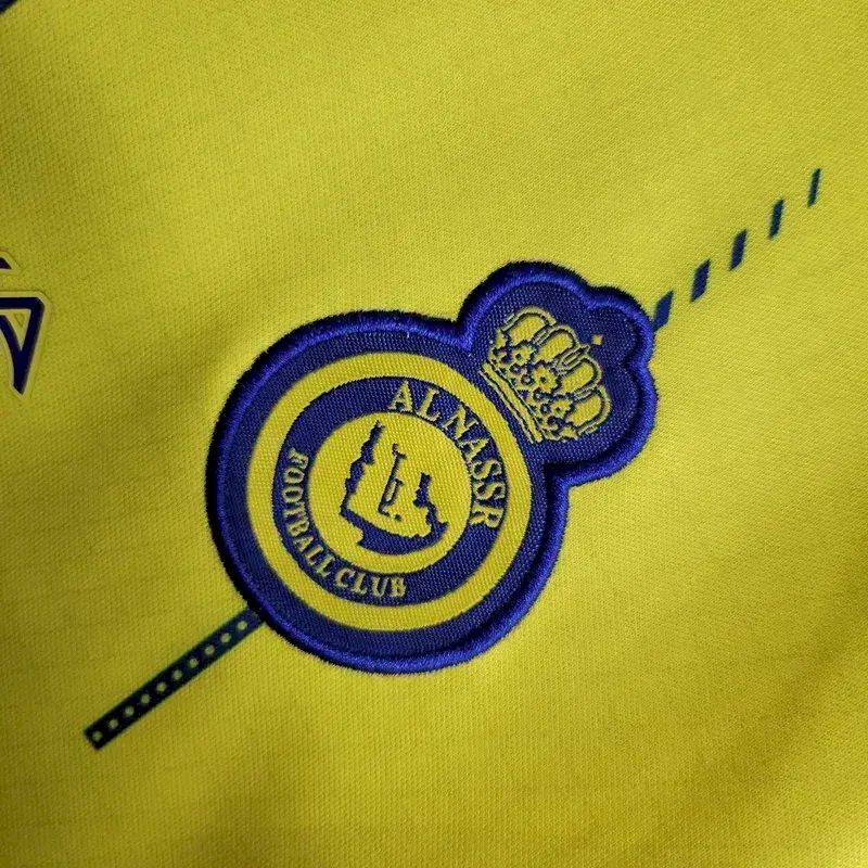 Al-Nassr FC 2023/24 Home Kids Kit