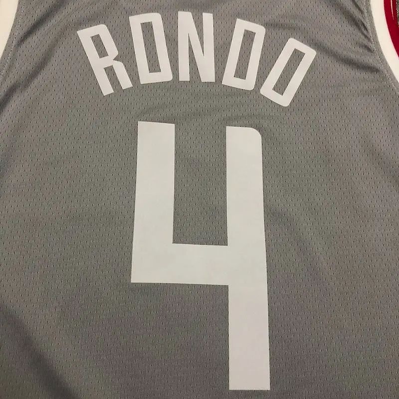 Men’s Rajon Rondo Gray 2020-21 Swingman Player Version Jersey – Earned Edition