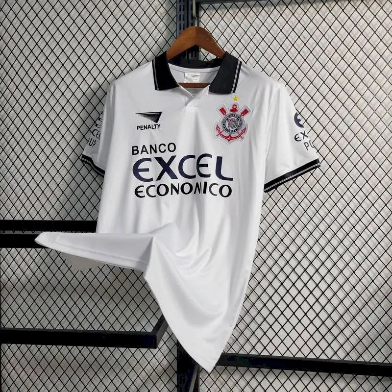 Camisa retrô Corinthians 1997 Home