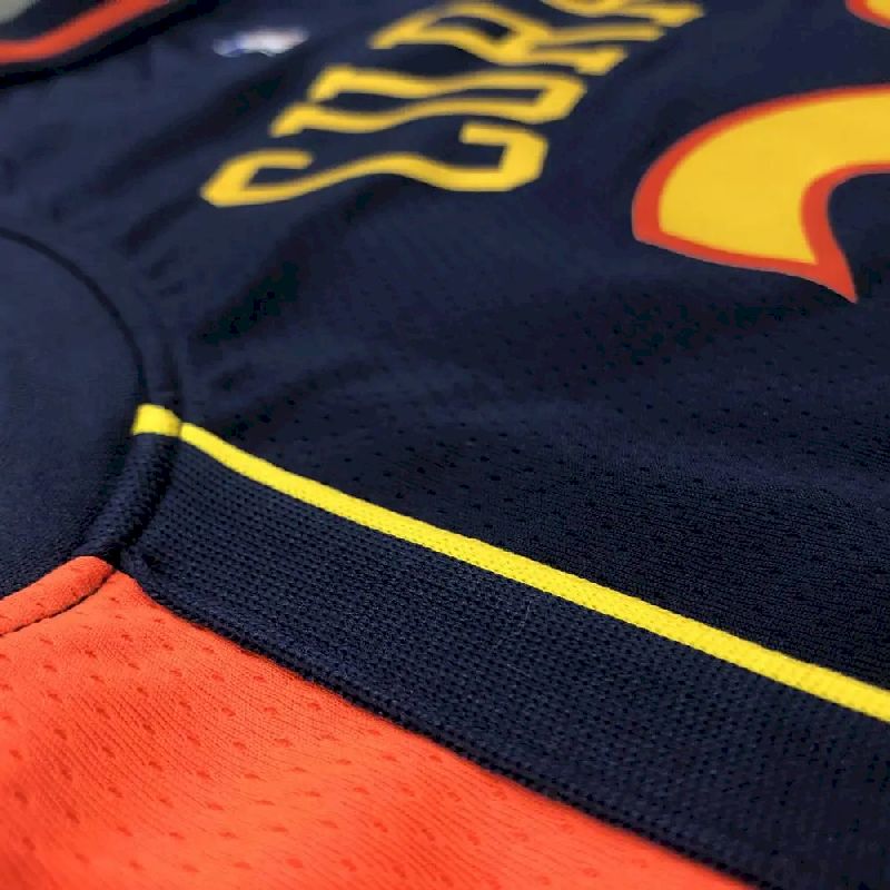 Camisa Stephen Curry Navy Player Version Masculina – Edição Clássica Retro