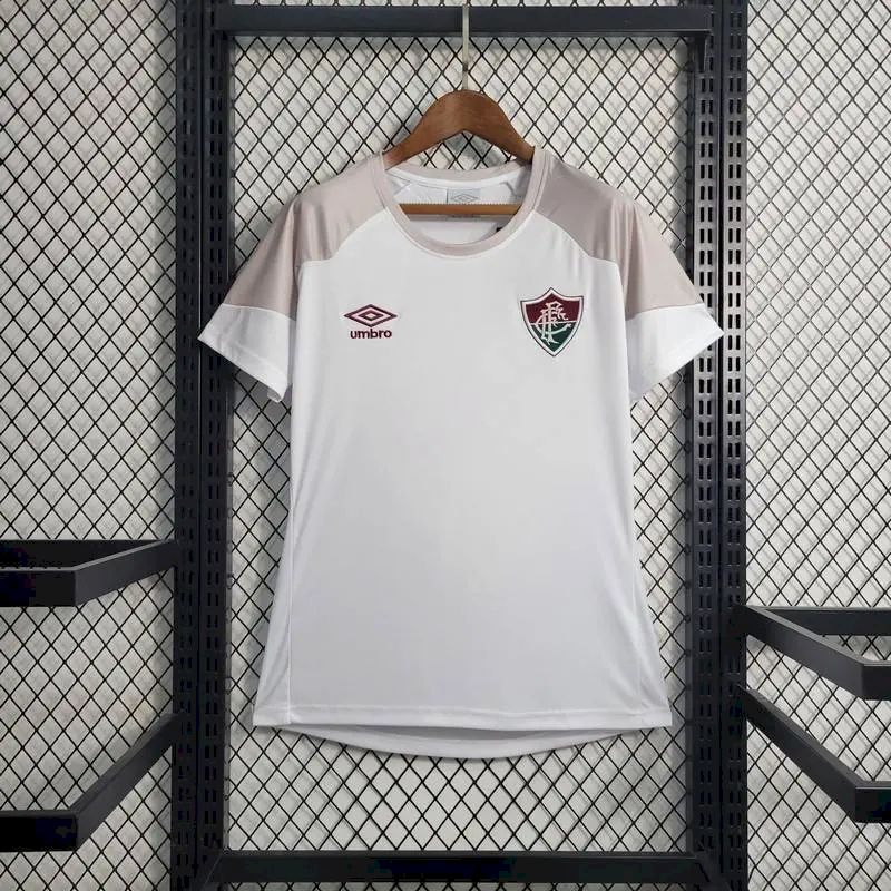Camisa Feminina Treino Pré-Jogo do Fluminense 2023/24