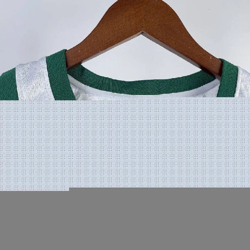 Camisa masculina Jaylen Brown branca retrô – edição de 75º aniversário