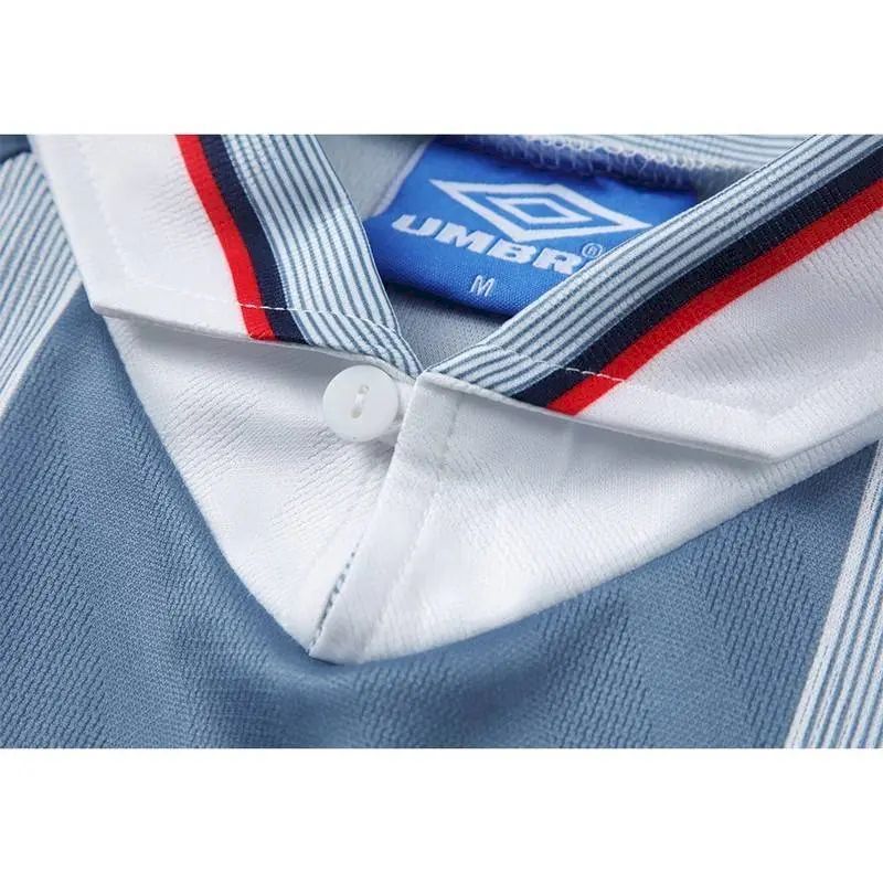 Camisa retrô de mangas compridas reserva da Inglaterra 1996/97
