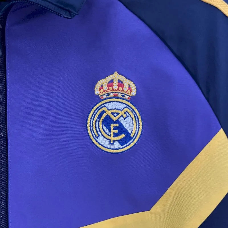 Corta-vento dupla face Real Madrid 2023-24