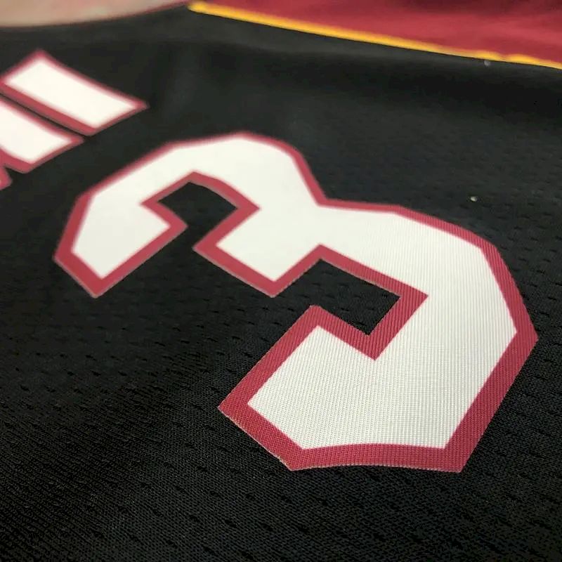 Men’s Dwyane Wade 2020-21 Black Swingman Player Version Jersey – Icon Edition
