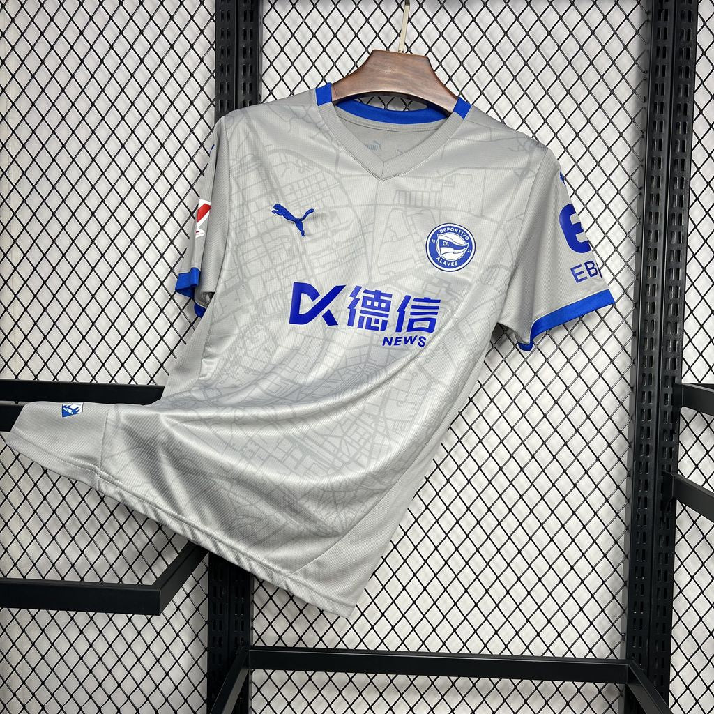 Camisa Alternativa Deportivo Alavés 2024/25
